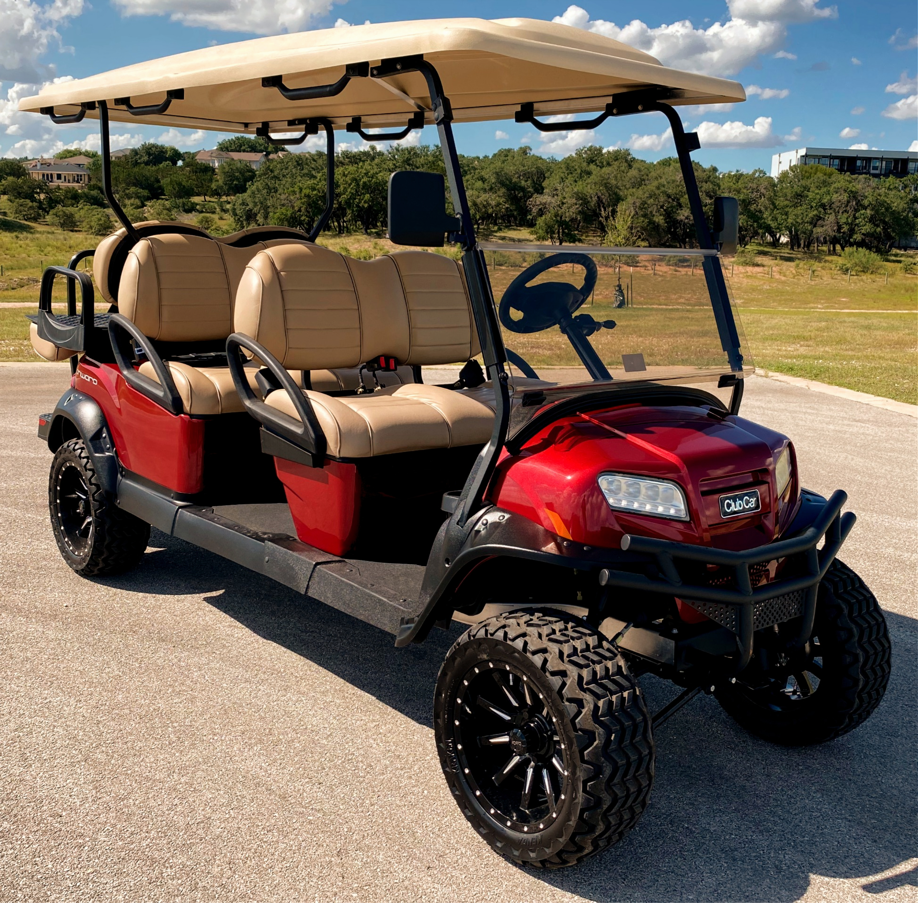 2023 CLUB CAR ONWARD LIFTED 6 PASSENGER GAS