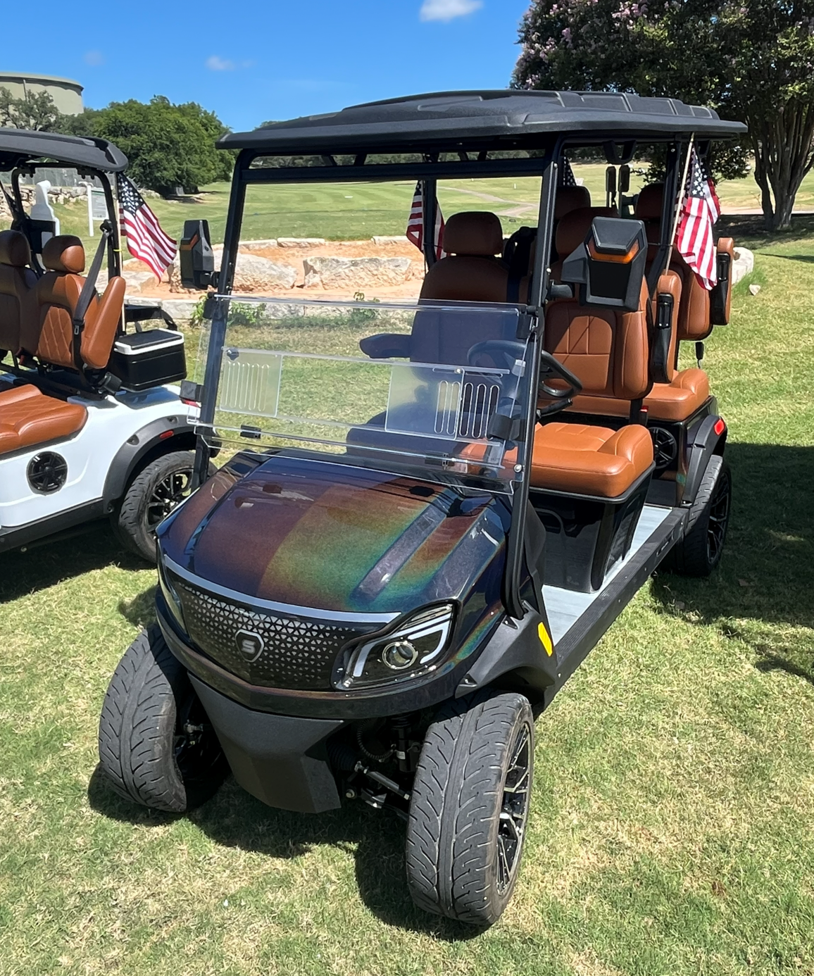 2026 SOLANA XA 4P BLACK CHAMELON 4 SEATS 72V LITHIUM BATTERY
