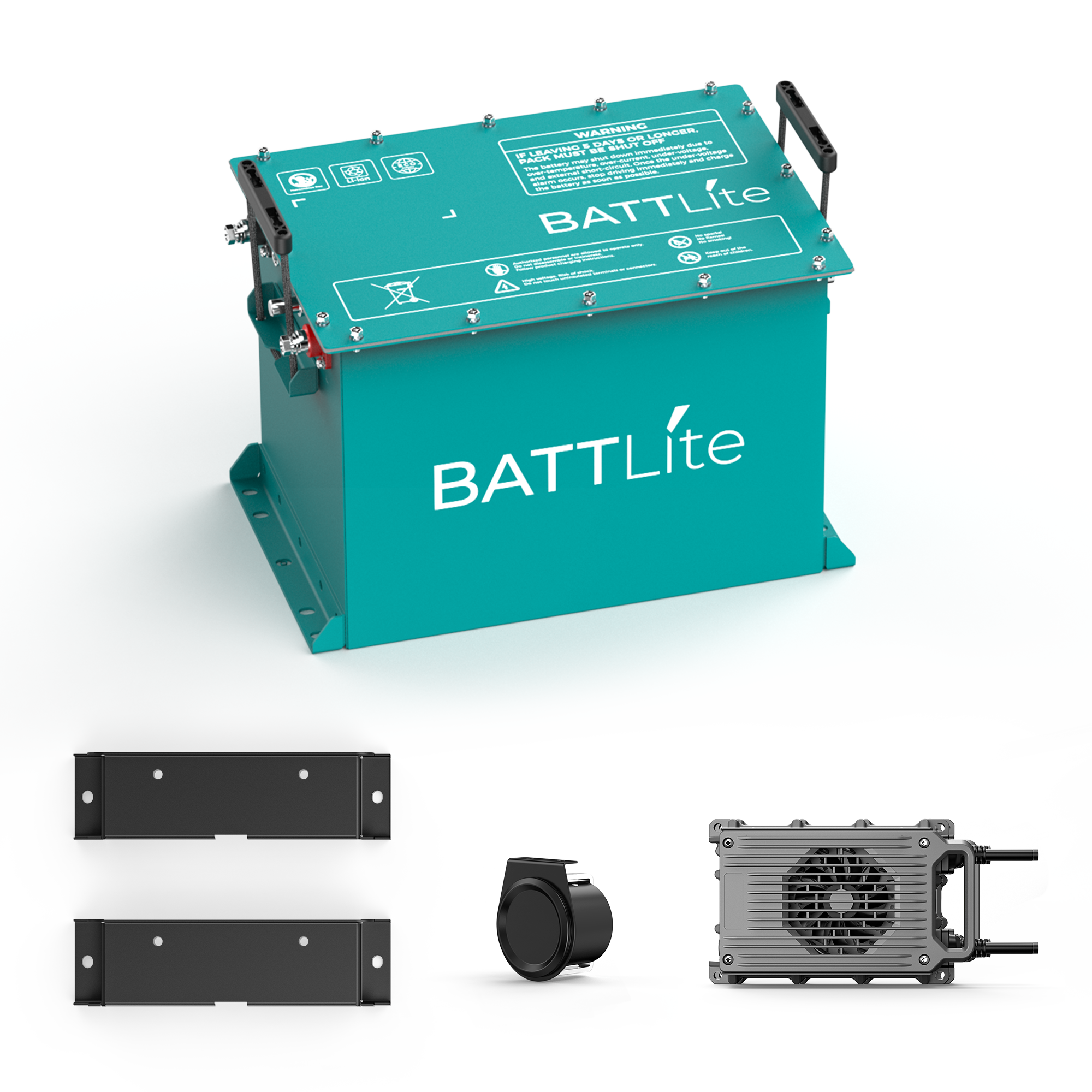 BATTLite 51.2V 100Ah Lithium Golf Cart Battery Complete Kit BAT5000