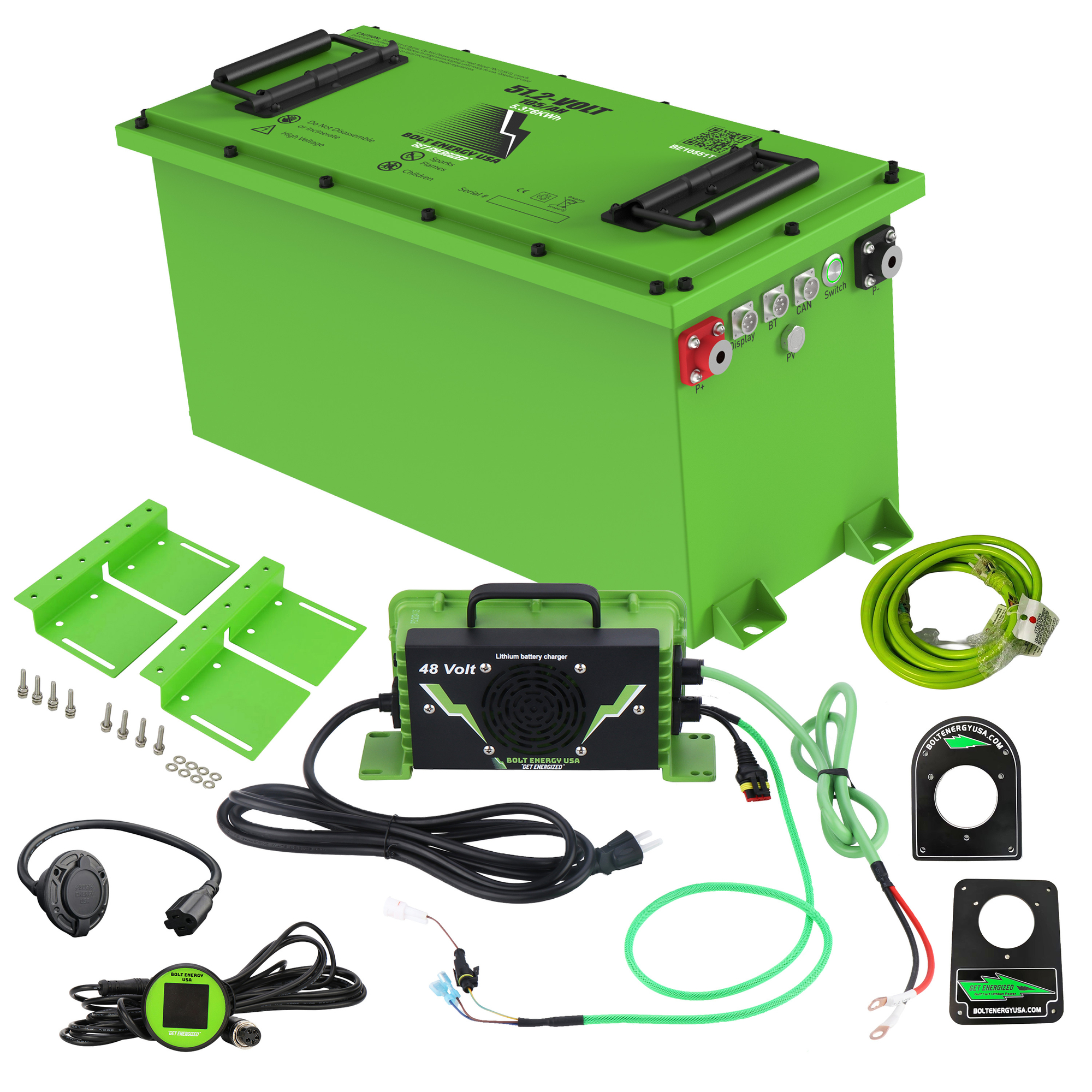 Bolt Energy 51V 105Ah Thin Lithium Battery