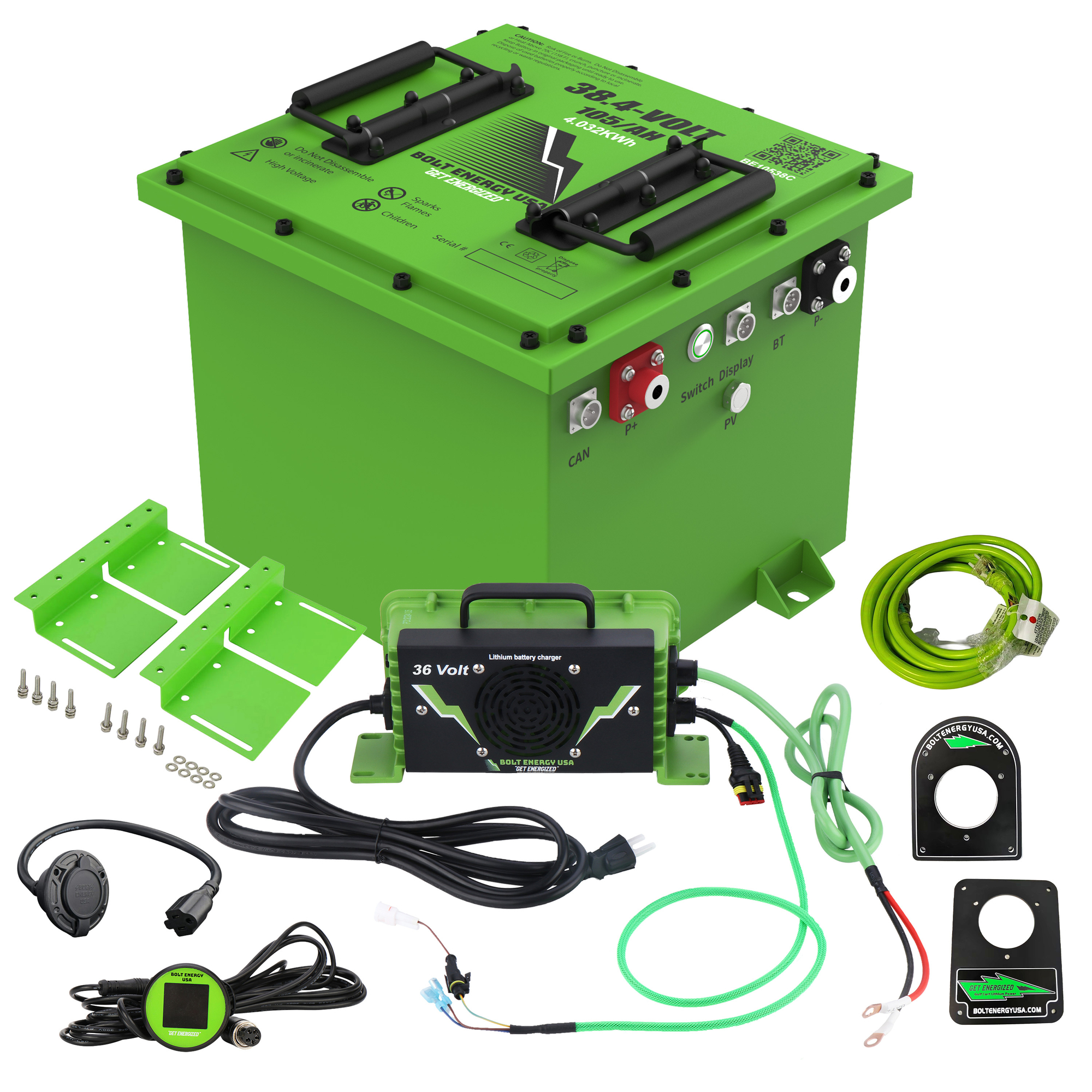 Bolt Energy 38V 105Ah Lithium Battery